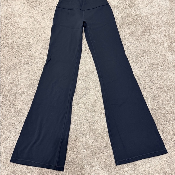 CRZ YOGA Women's Classic Black Flare Pants - Picture 2 of 6